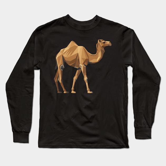 Unconventional Camel Uses Long Sleeve T-Shirt by Silly Picture